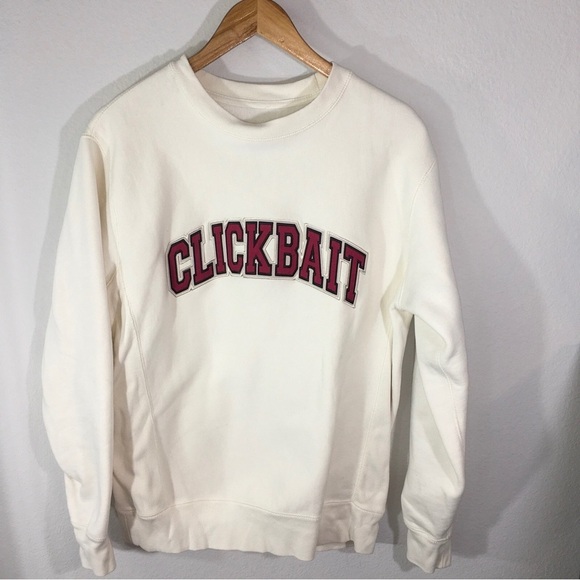 Clickbait Crewneck Size Small - Picture 1 of 4